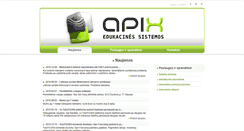 Desktop Screenshot of apix.lt